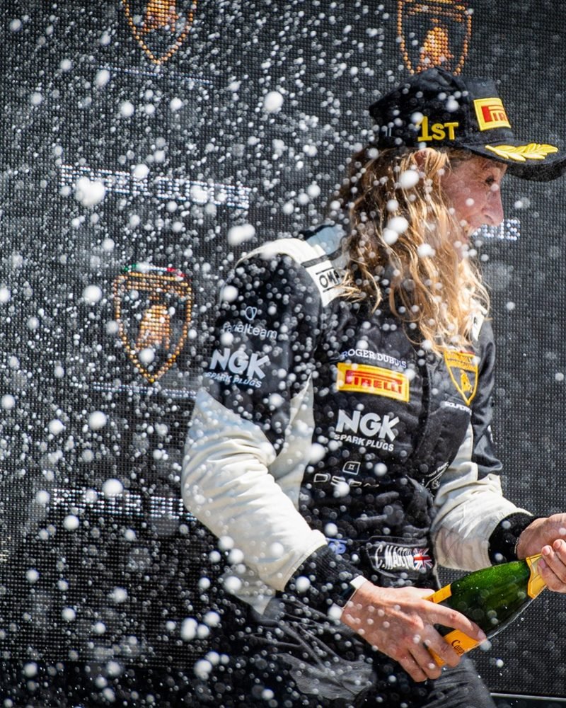 August 6, 2022. Race 1, Lamborghini Super Trofeo Road America, 54  Charlie Martin, Dream Racing Motorsport, Lamborghini Huracan Super Trofeo Evo2